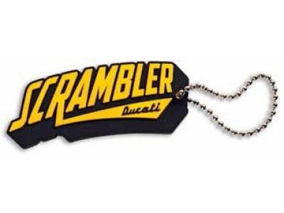 Llavero de goma Scrambler