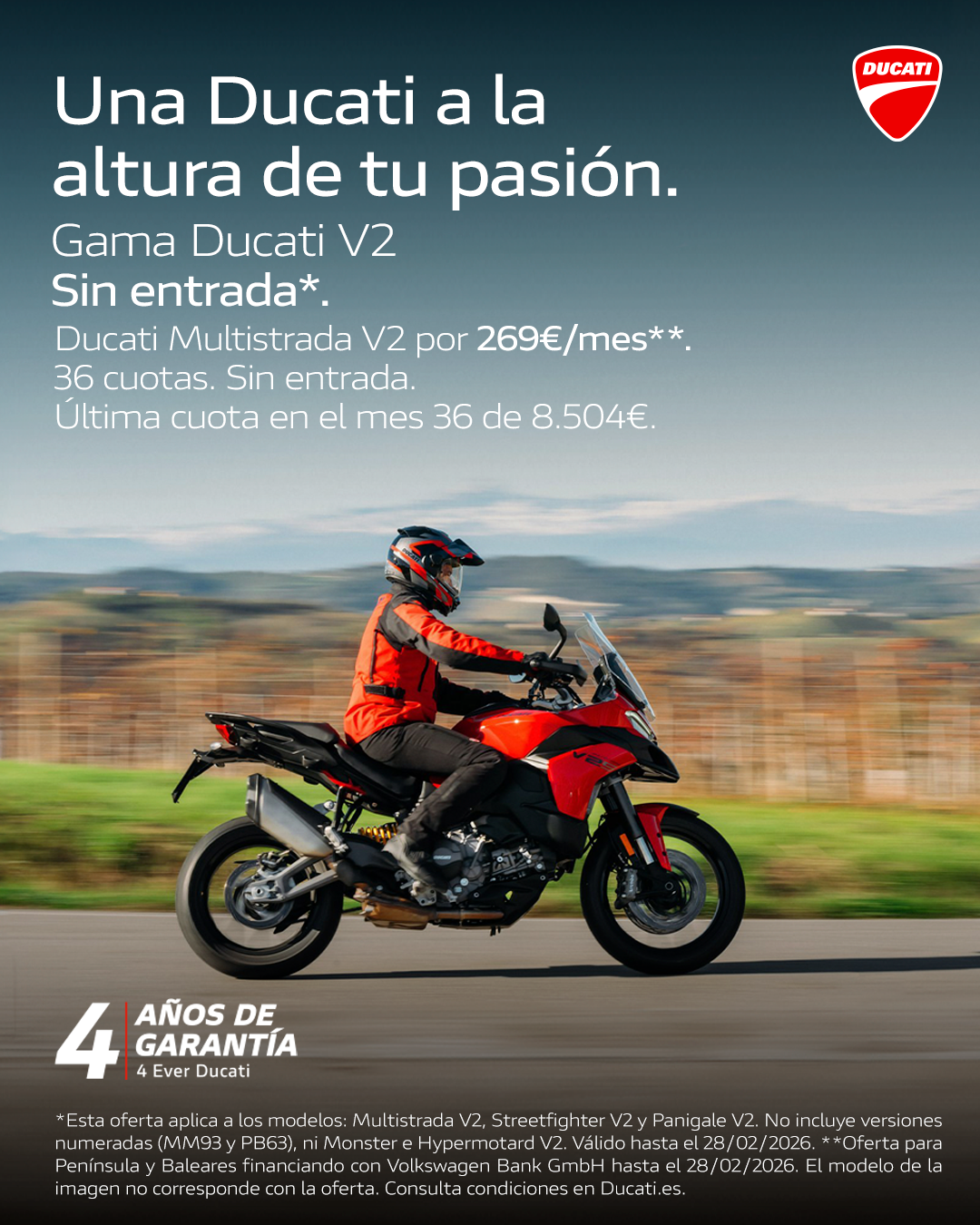 Multistrada V2 Febrer