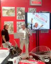 Homenaje de Yamaha Motor España a Josep M Folch